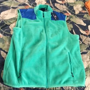 Fleece Shep Vest - Barbuda Green